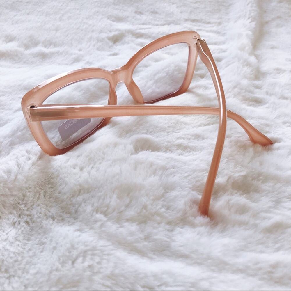 Grace Pink Computer Blue Light Glasses - Picture 11 of 12
